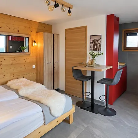 Apartment Du Bry - Studio, Garden & Parking Verbier